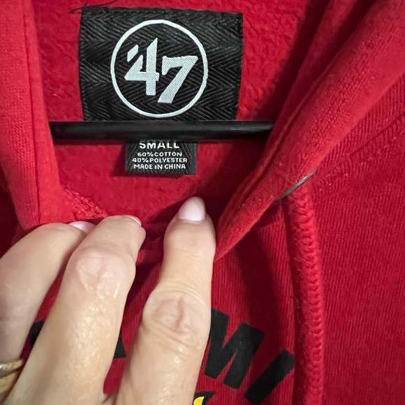‘47 Miami Heat Womens Hoodie Sweater - Picture 3 of 4